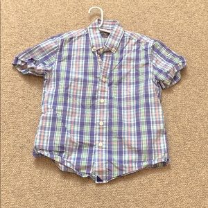Boys Short Sleeve Button down